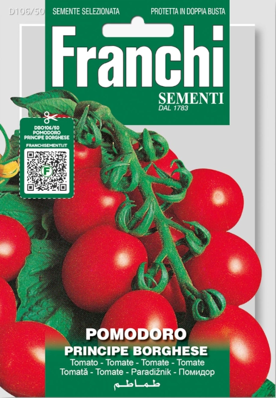 Pomidor Principe Borghese nasiona 1g FRANCHI sklep rajogrodnika